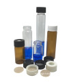 30ML Glass Vial with Screw and Black Cap